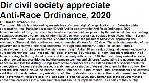 Peress coverage 2019 - 2021