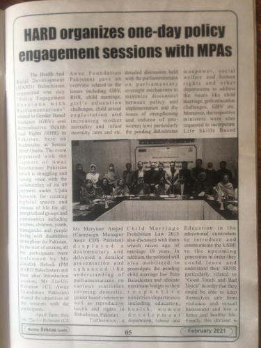 Peress coverage 2019 - 2021